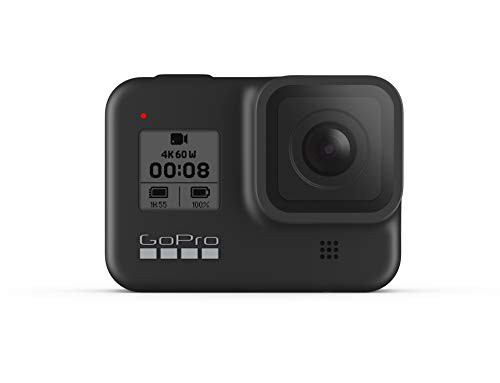 GoPro HERO8 Actioncam, Black - Wasserdichte 4K-Digitalkamera mit Hypersmooth-Stabilisierung,...