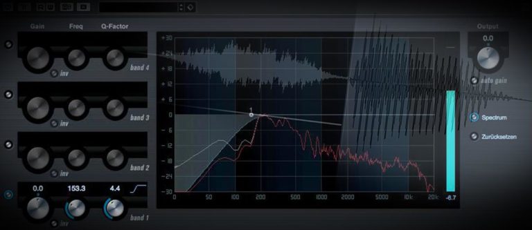 Equalizier - Sprachaufnahmen bearbeiten