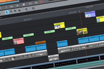 MAGIX Video Deluxe 2017 - Timeline
